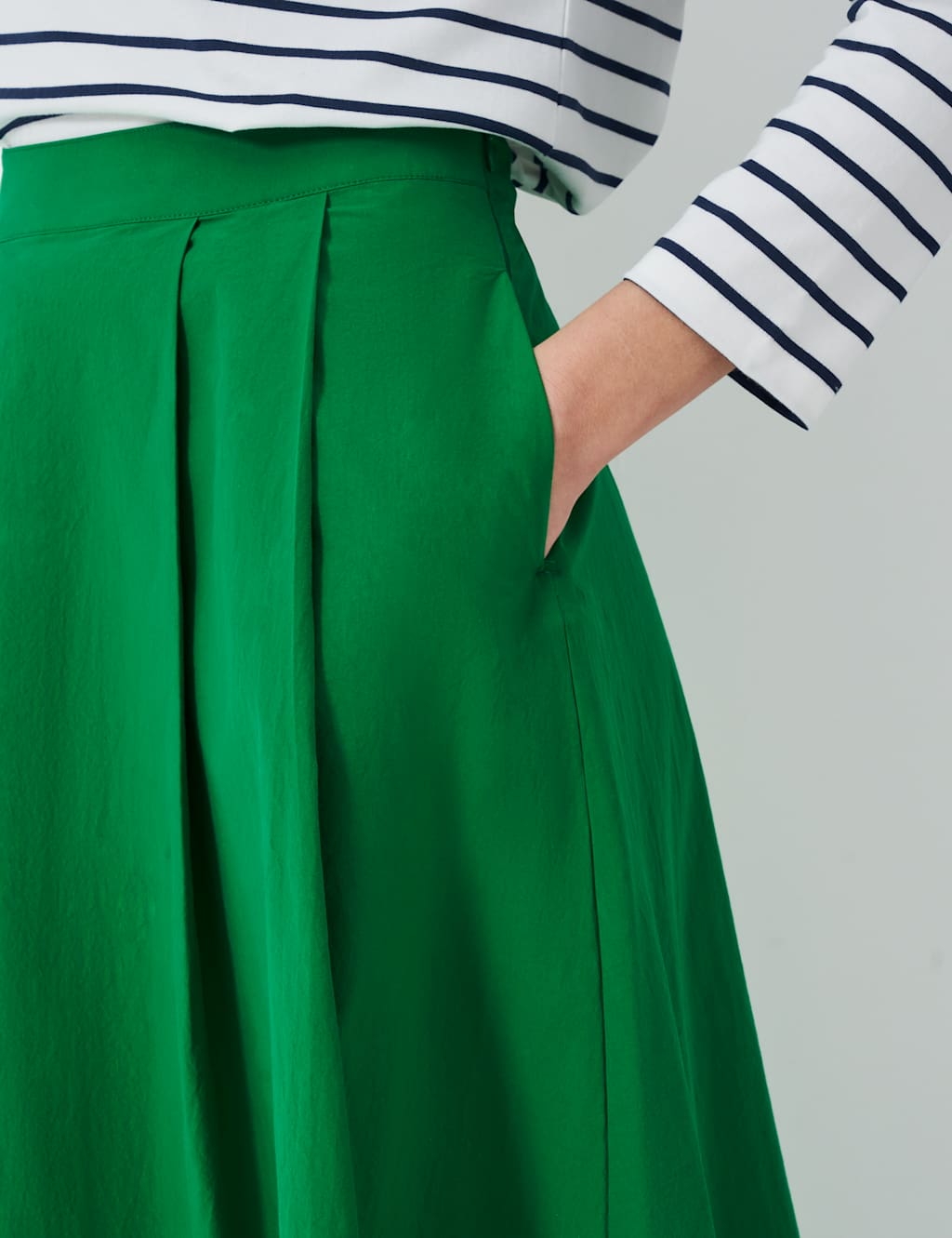 Pure Cotton Midaxi A-Line Skirt 5 of 5