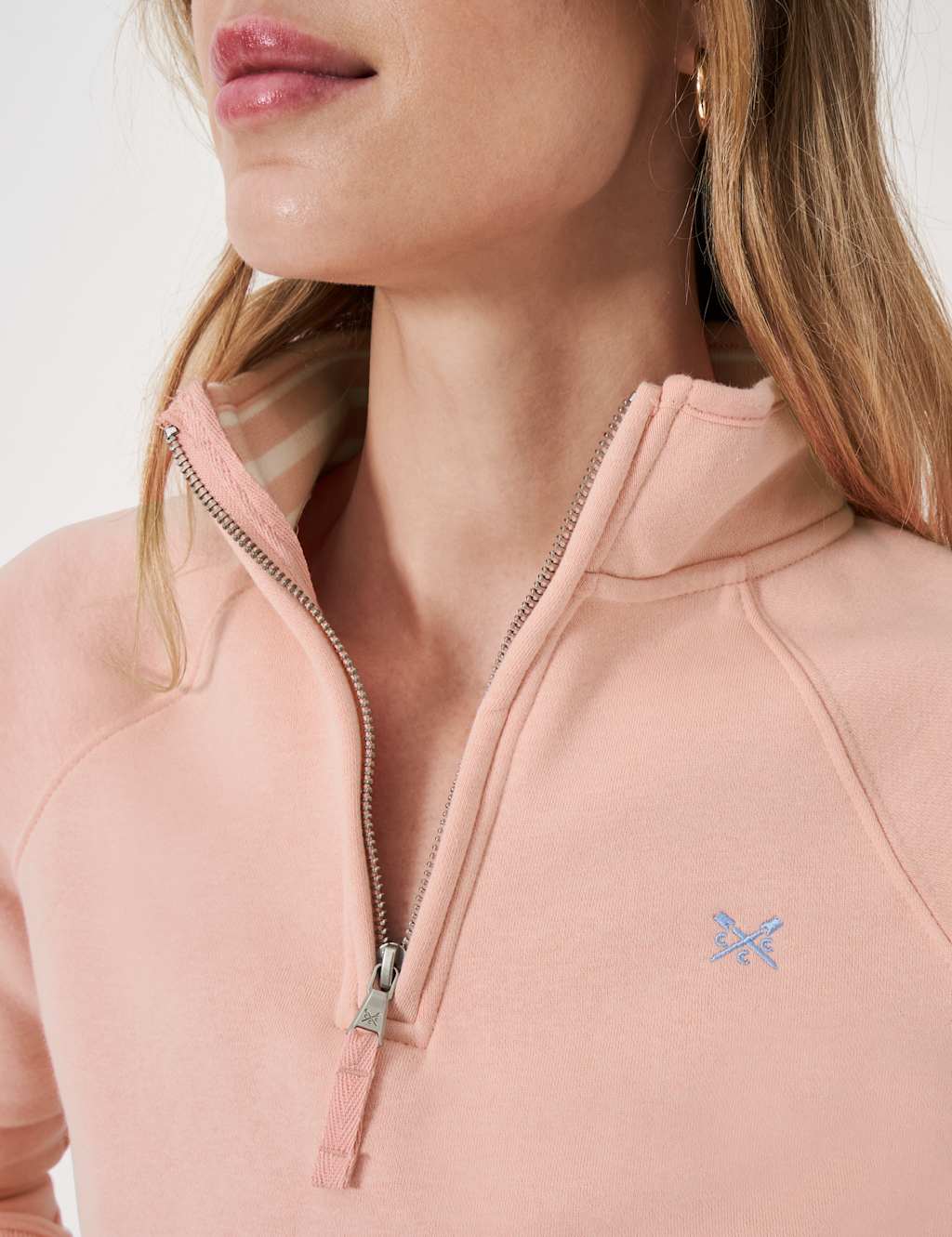Cotton Rich Half-Zip Sweatshirt 3 of 5