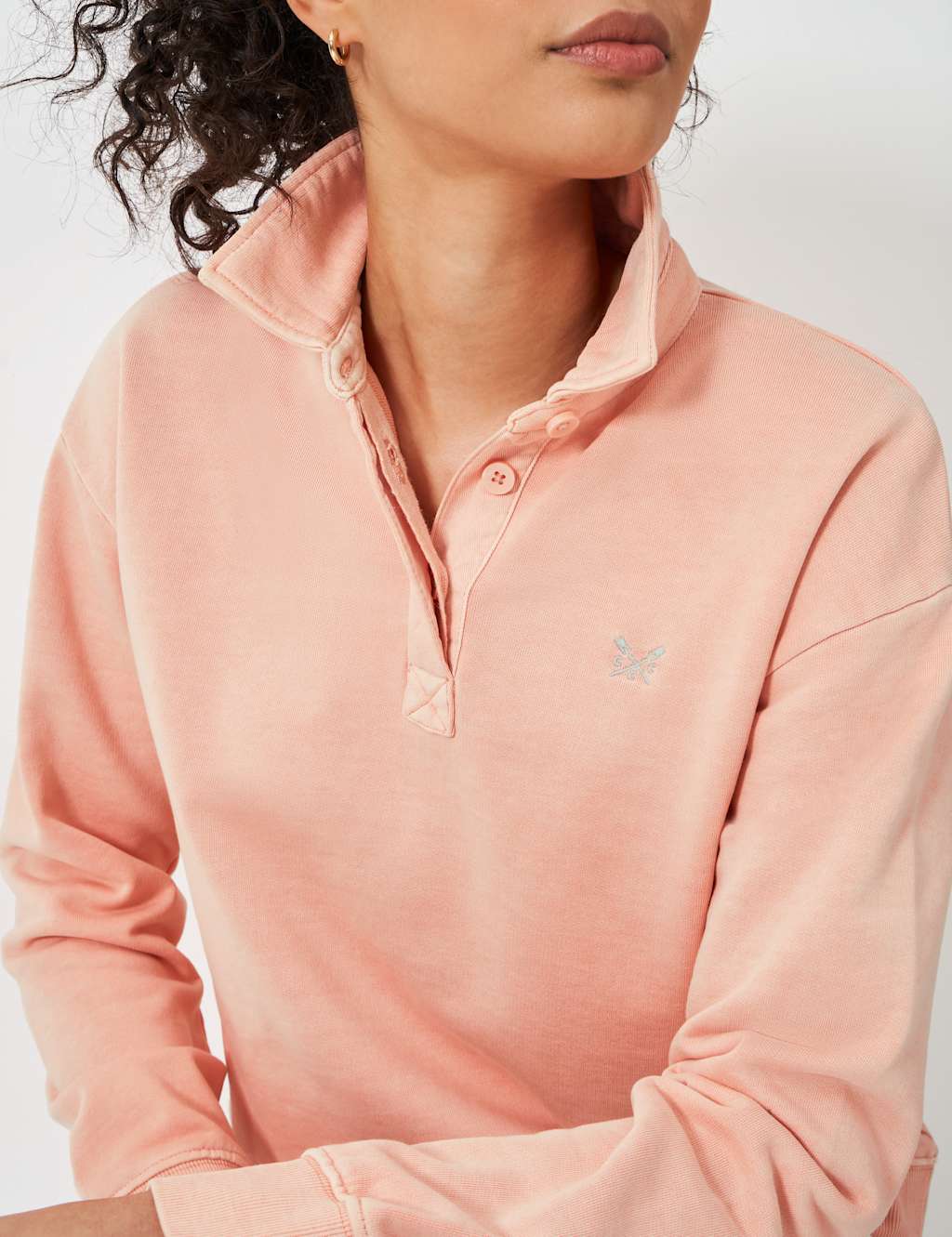 Pure Cotton Rugby Sweatshirt 3 of 5