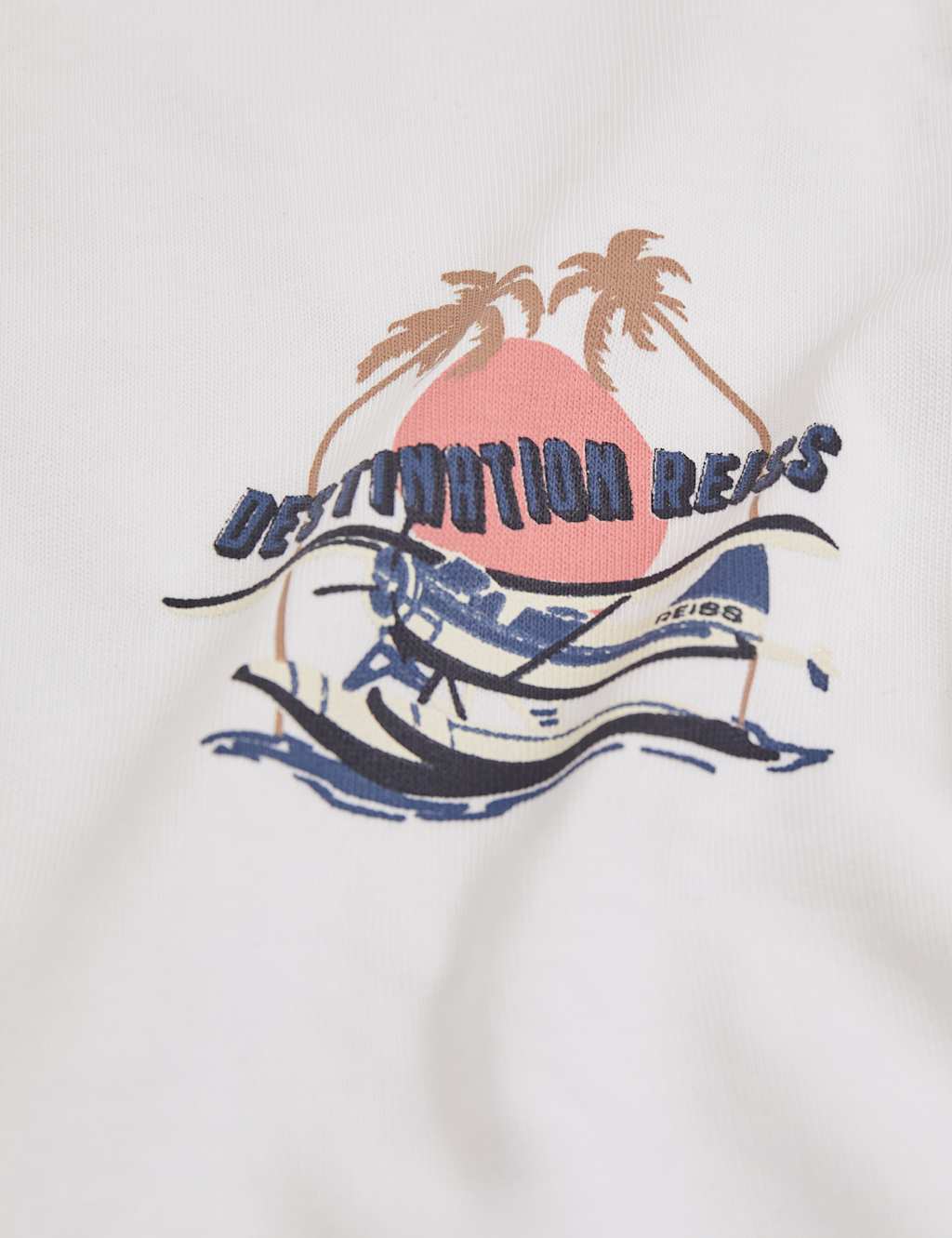 Pure Cotton Printed Oversized T-Shirt (3-14 Yrs) 4 of 4