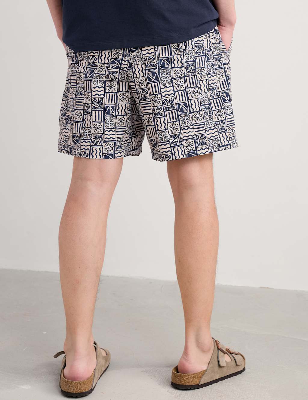 Pocketed Printed Swim Shorts 5 of 5