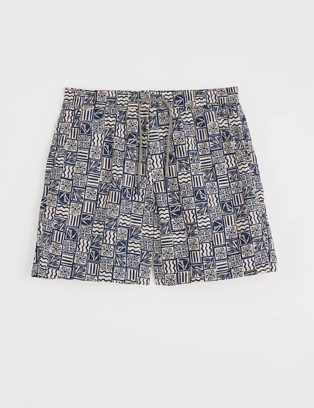 Pocketed Printed Swim Shorts 2 of 5