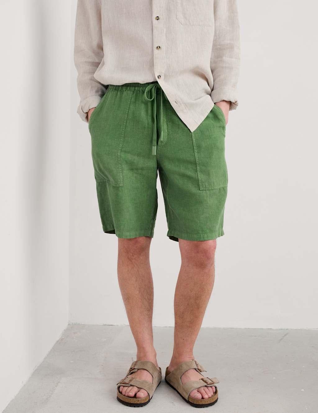 Pure Linen Lightweight Shorts 3 of 4