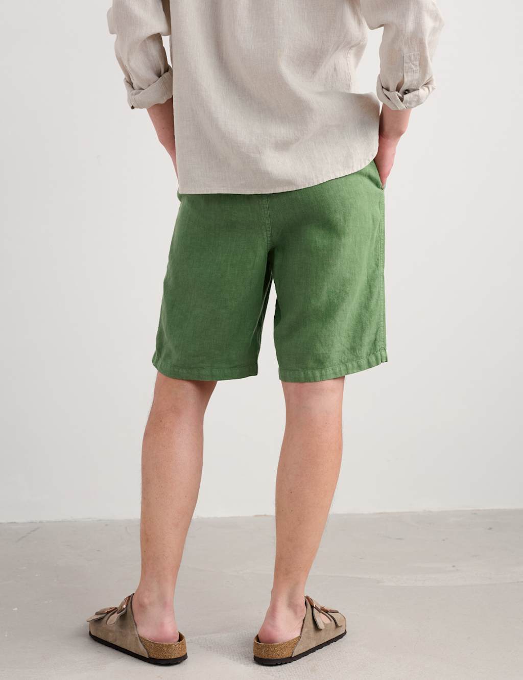 Pure Linen Lightweight Shorts 4 of 4