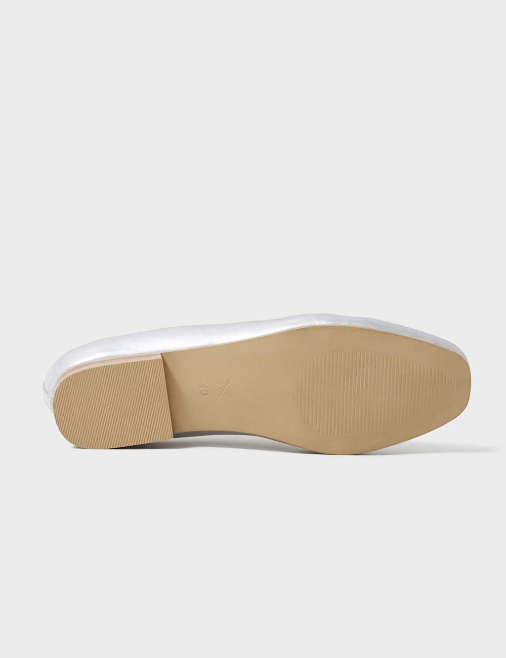 Leather Metallic Flat Loafers 5 of 5