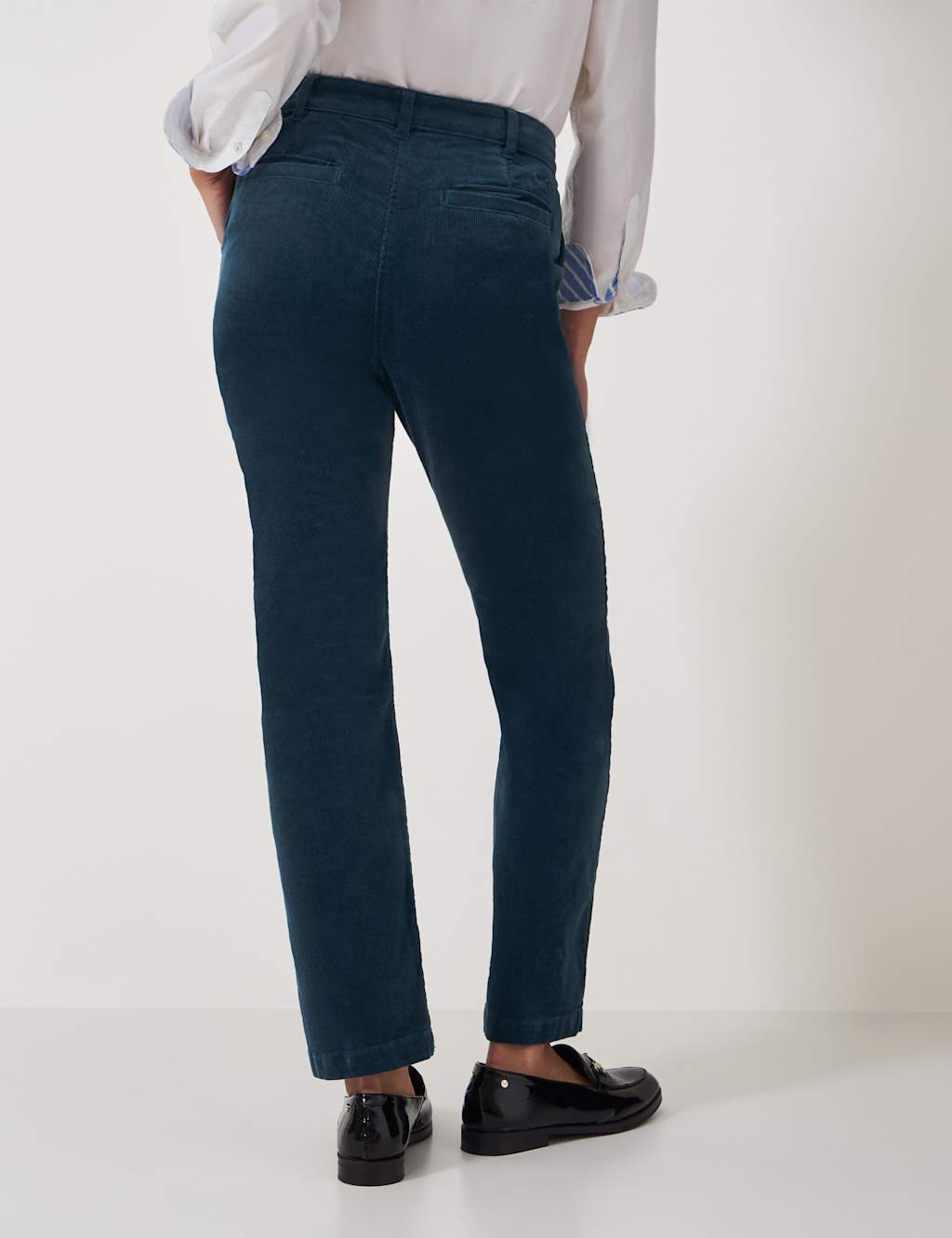Cord Tapered Ankle Grazer Trousers 4 of 5