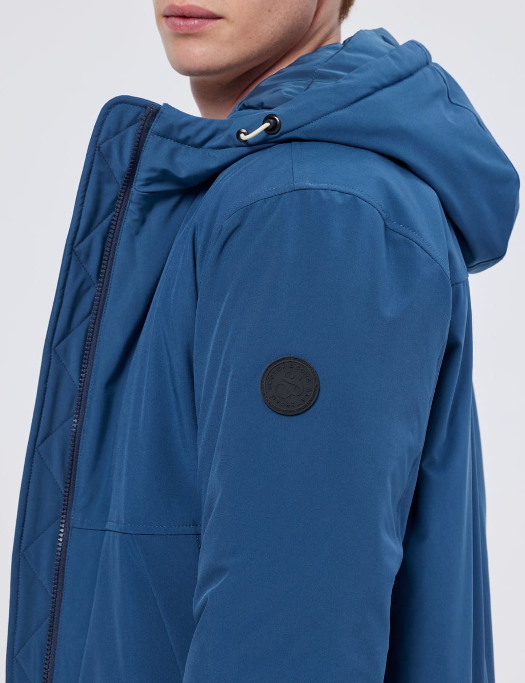 Hooded Softshell Bomber Jacket 3 of 5