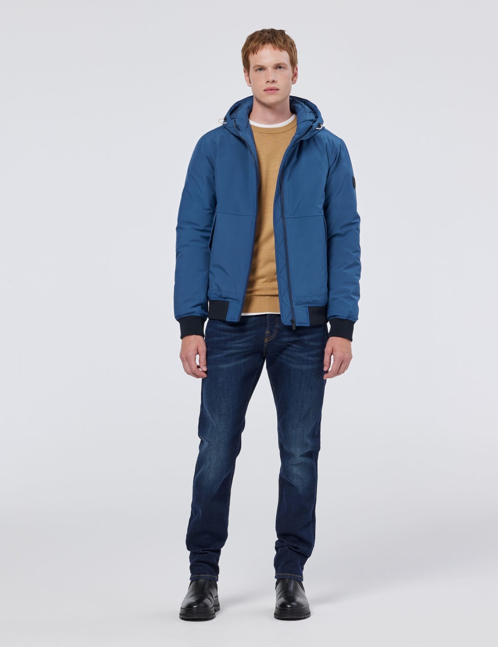 Hooded Softshell Bomber Jacket 5 of 5