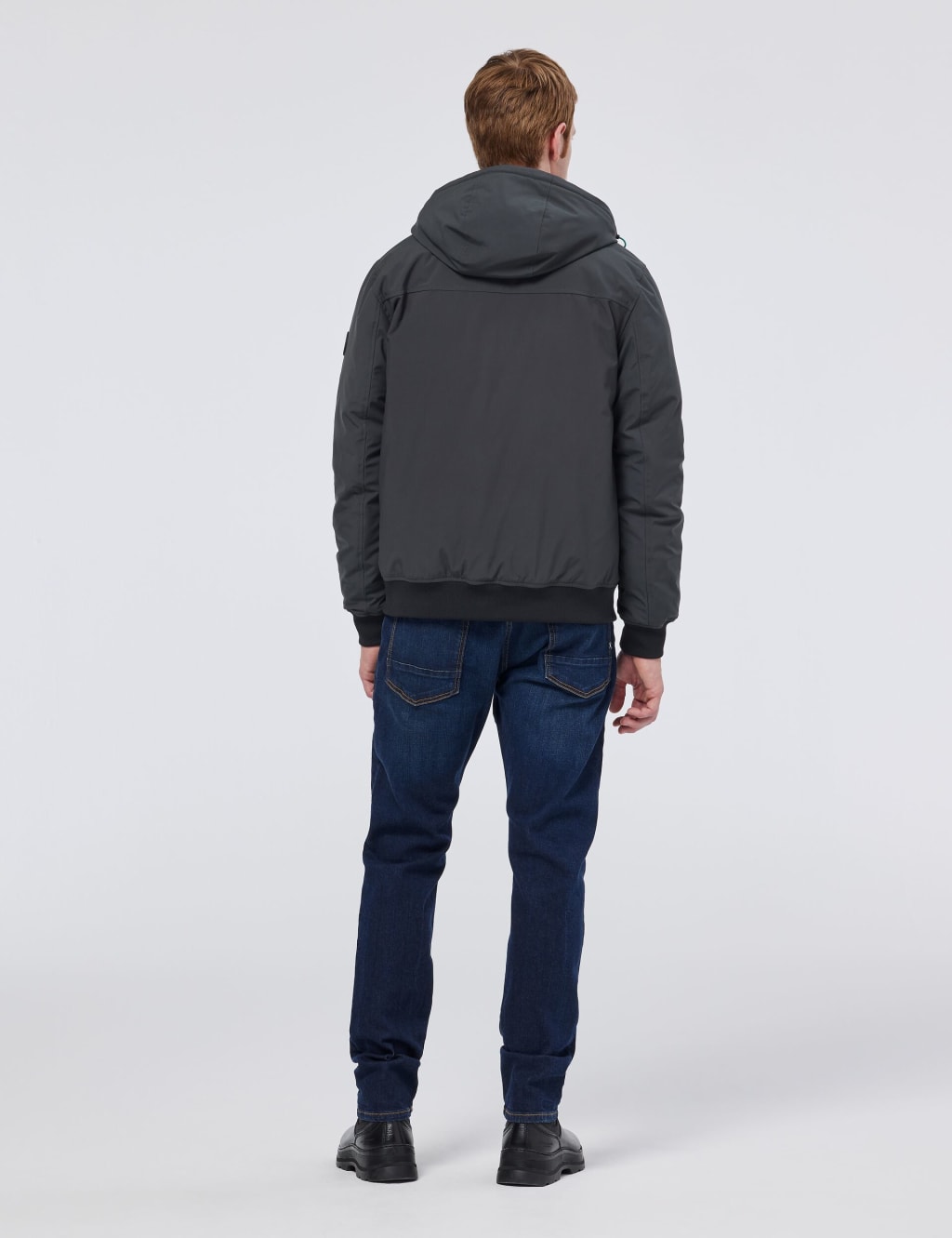 Hooded Softshell Bomber Jacket 4 of 5