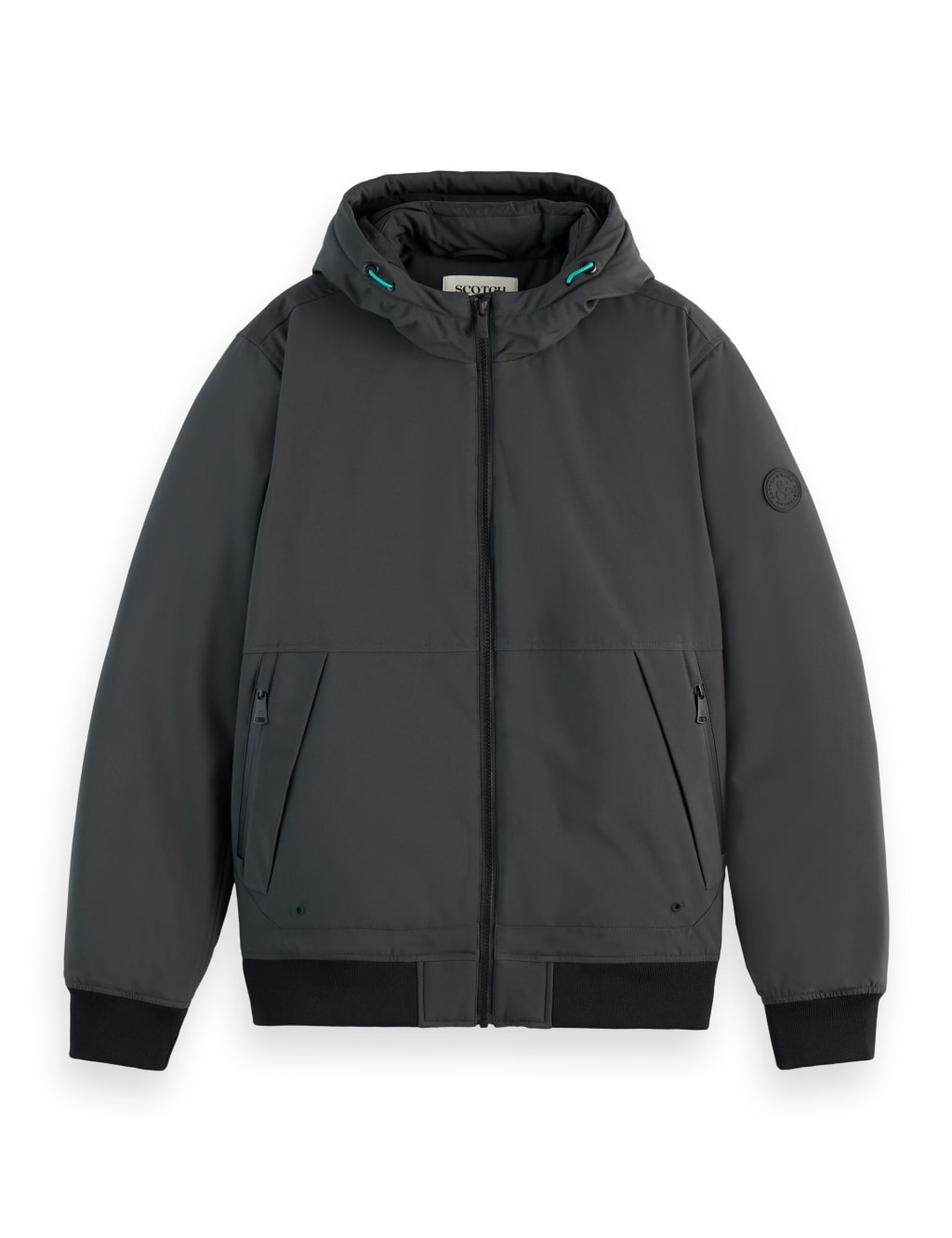 Hooded Softshell Bomber Jacket 2 of 5
