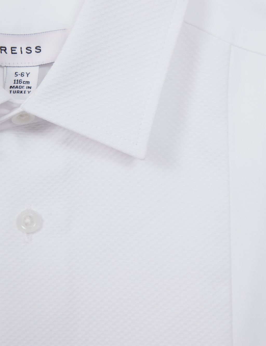 Pure Cotton Slim Fit Tuxedo Shirt (3-14 Yrs) 5 of 5
