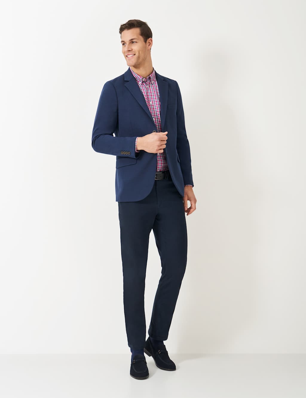 Textured Jersey Blazer 3 of 5