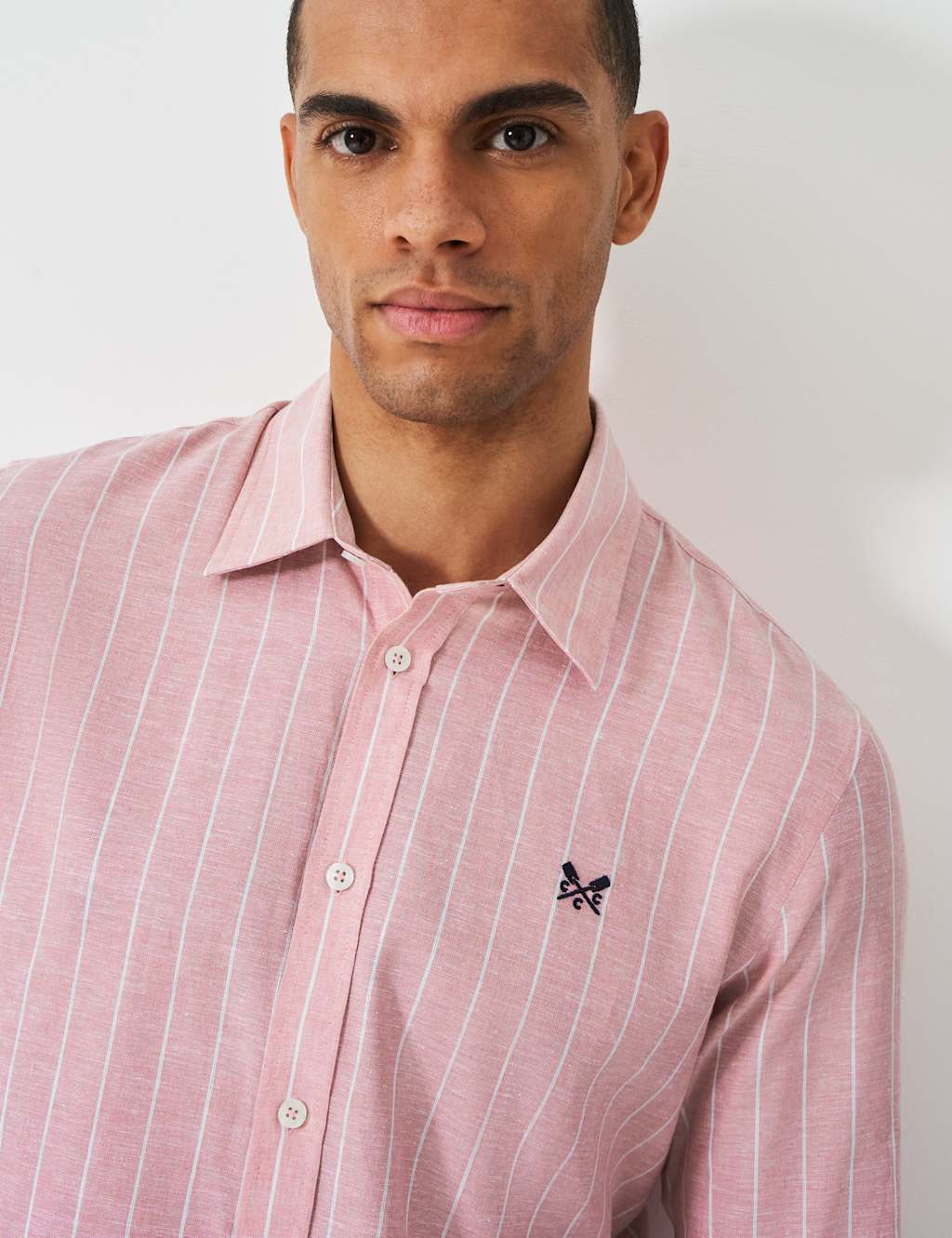 Linen Rich Striped Shirt 5 of 5