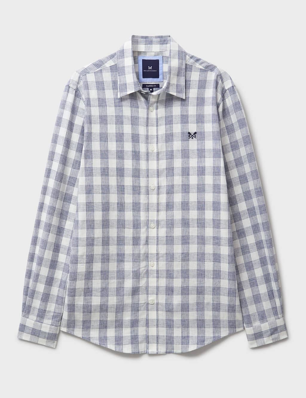 Regular Fit Linen Rich Check Shirt 2 of 5