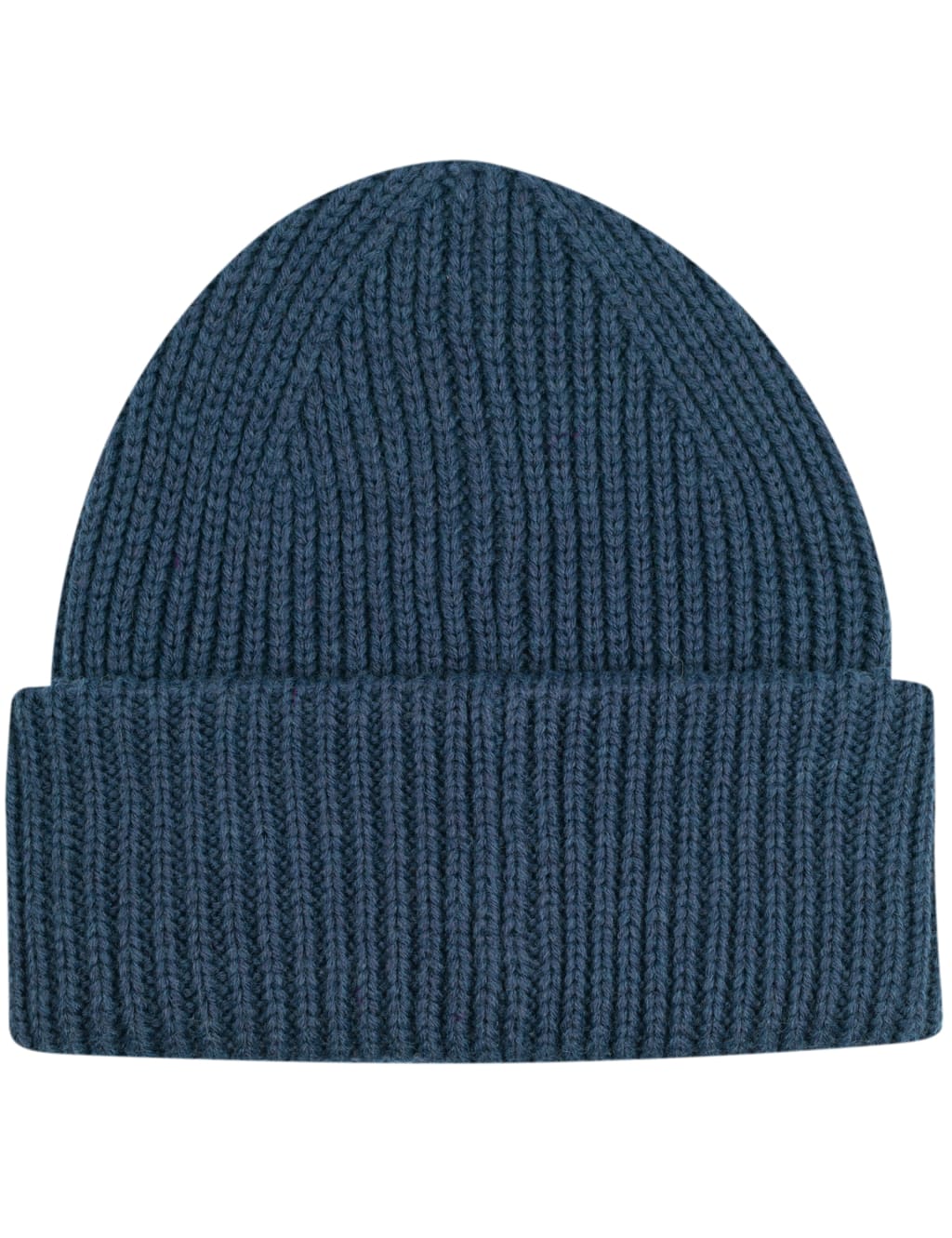 Wool Blend Knitted Beanie Hat