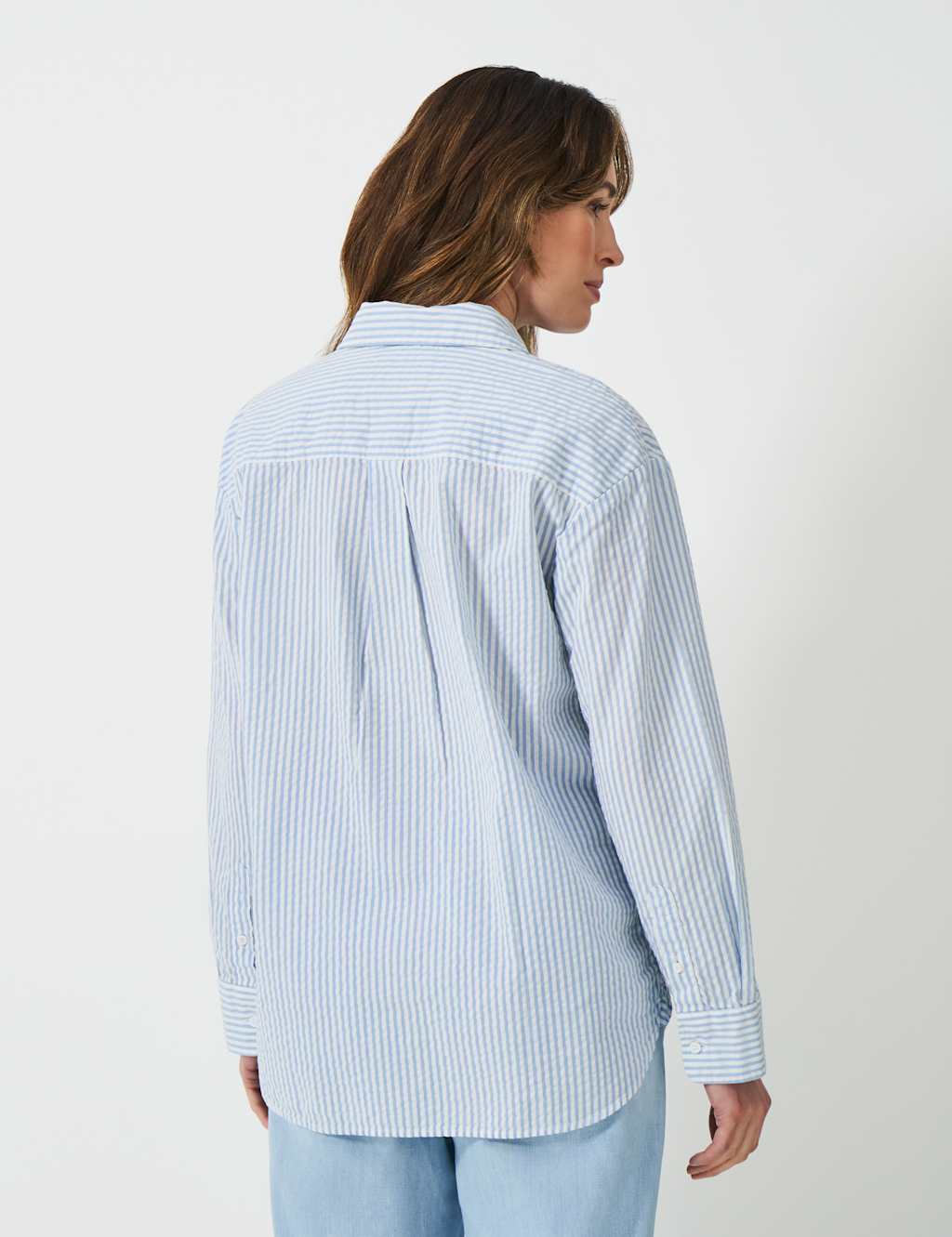Pure Cotton Striped Relaxed Shirt 4 of 5