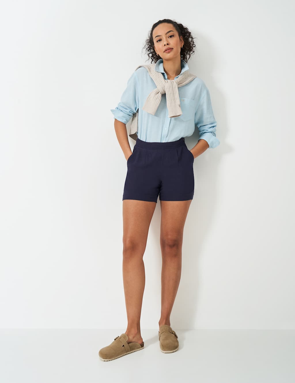 Linen Rich Shorts 1 of 5