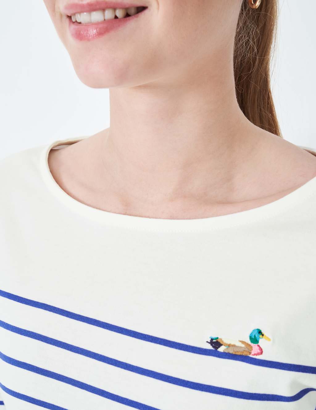 Pure Cotton Striped Top 4 of 5