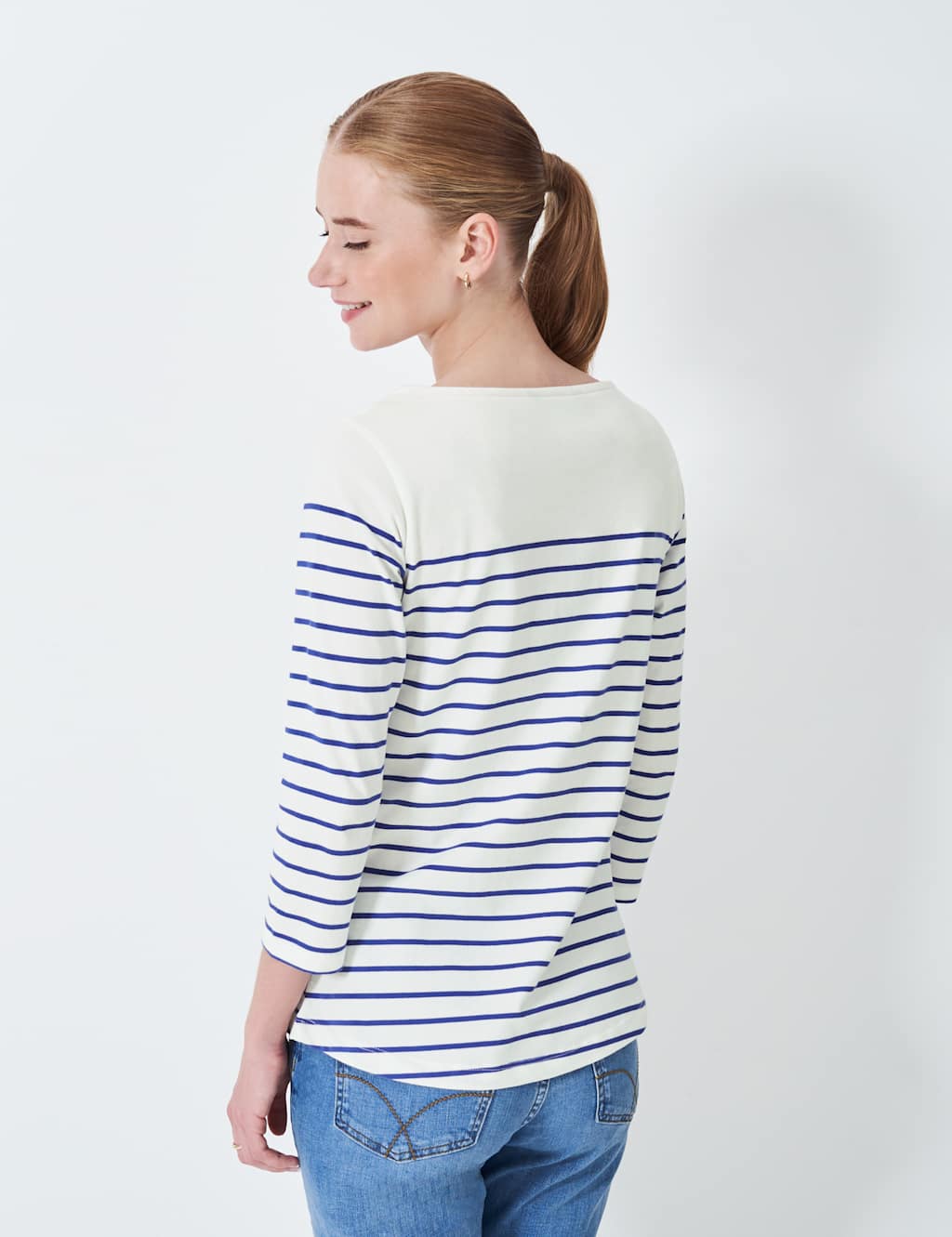 Pure Cotton Striped Top 5 of 5