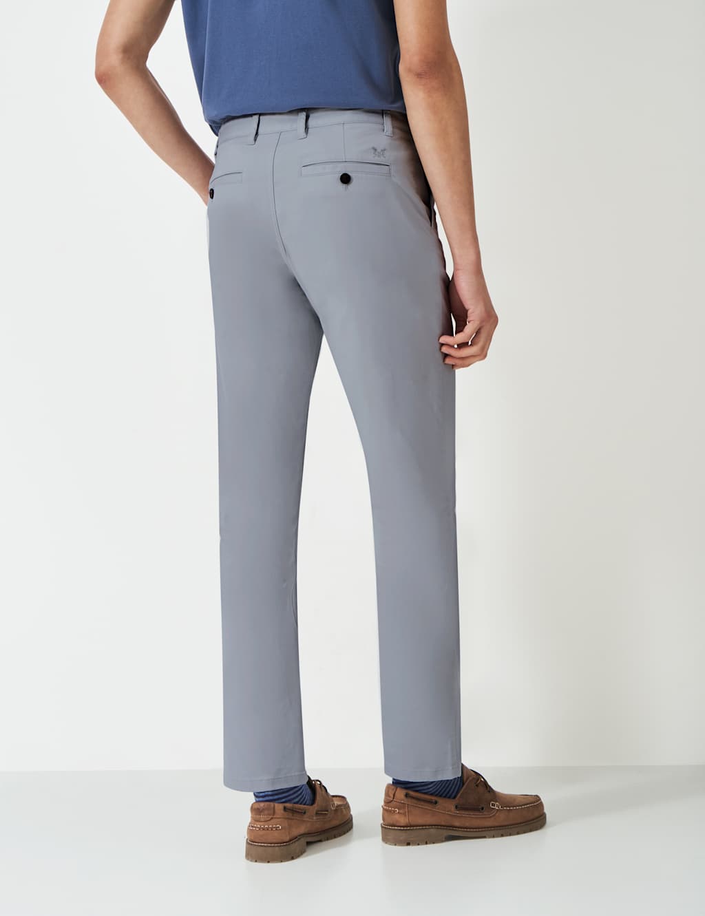 Regular Fit Cotton Rich Straight Chinos 4 of 5