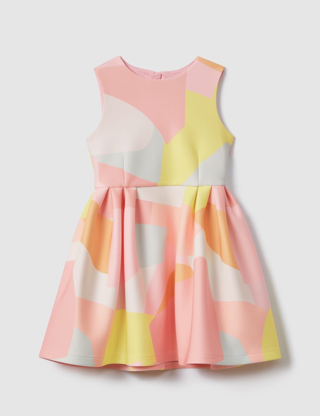 Abstract Print Occasion Dress (4-14 Yrs) 2 of 6