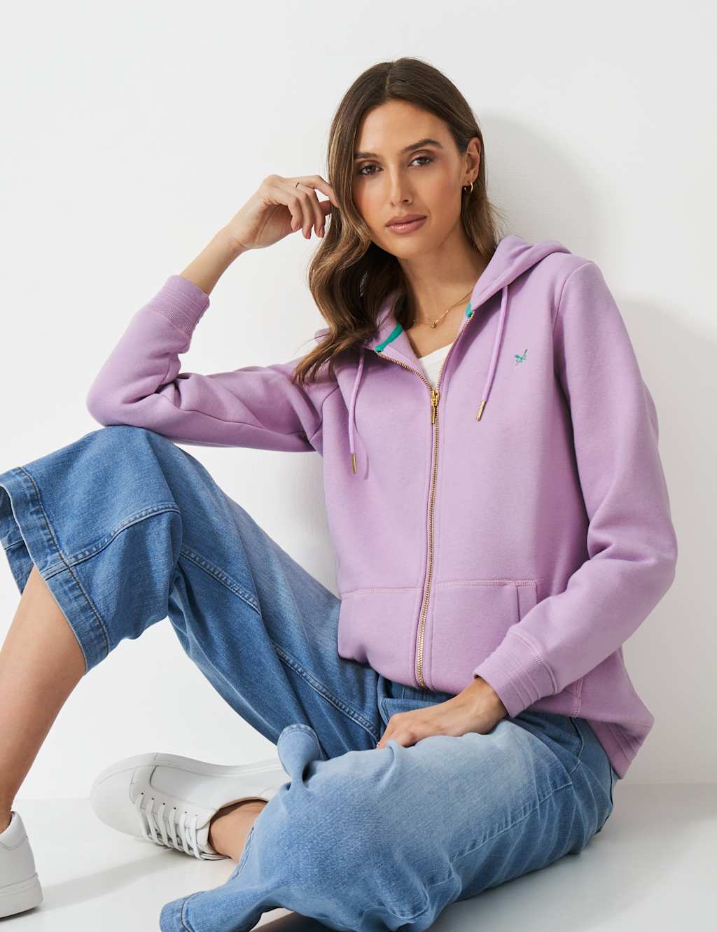 Cotton Rich Zip Up Hoodie 5 of 5