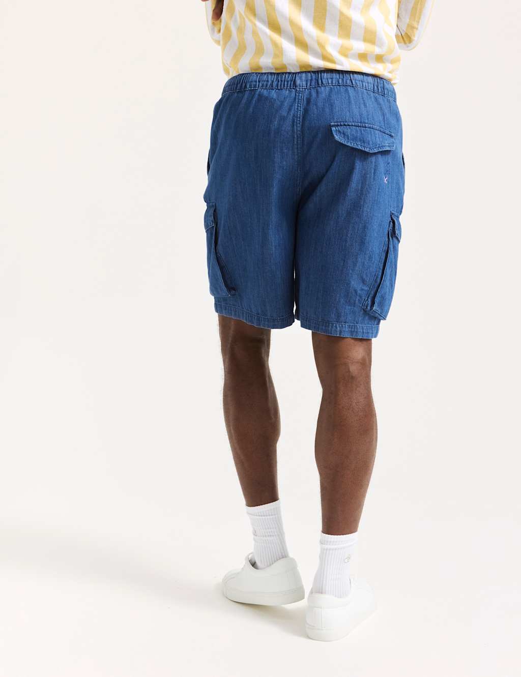 Denim Elasticated Waist Utility Shorts 4 of 6