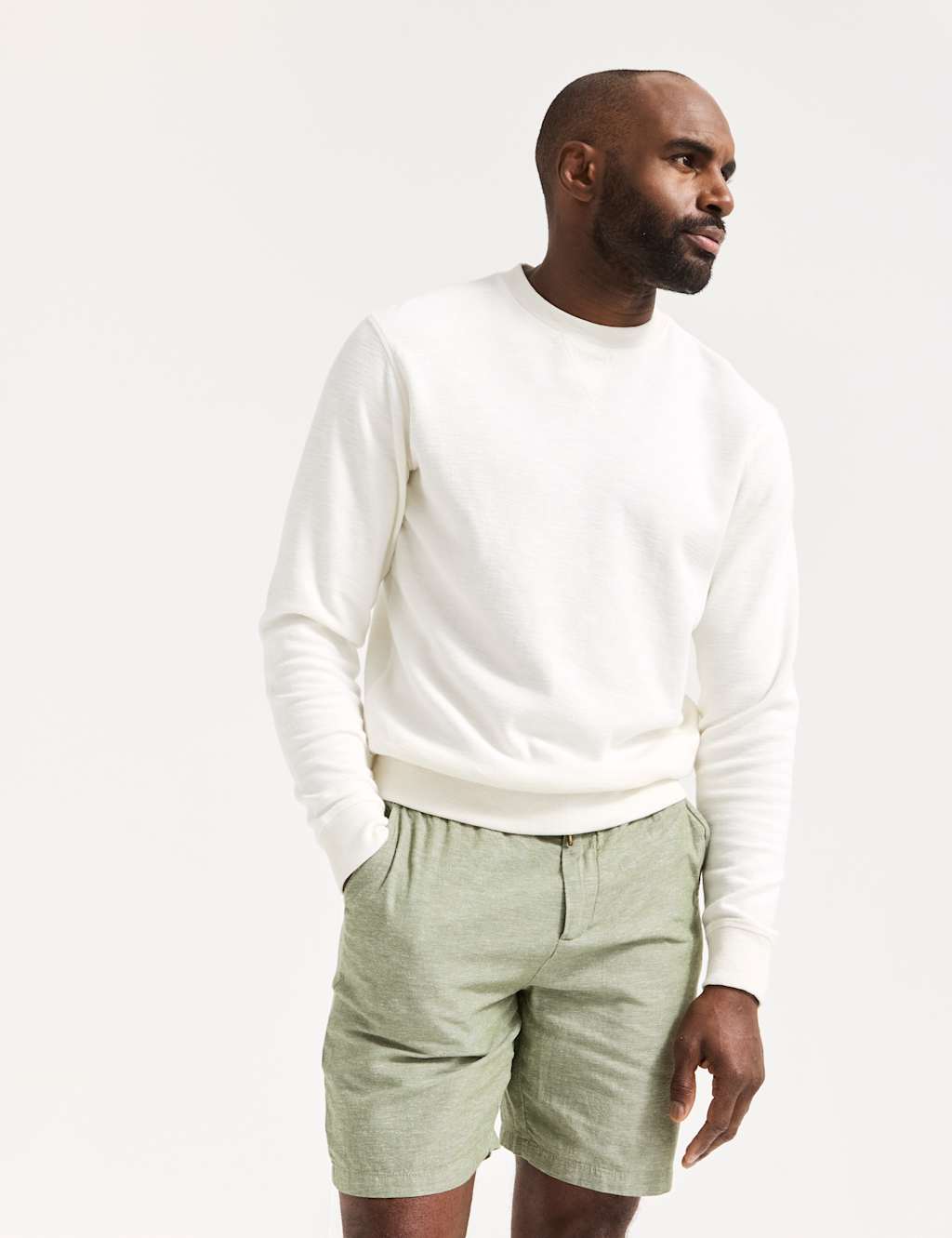 Cotton Rich Crew Neck Sweatshirt 3 of 7
