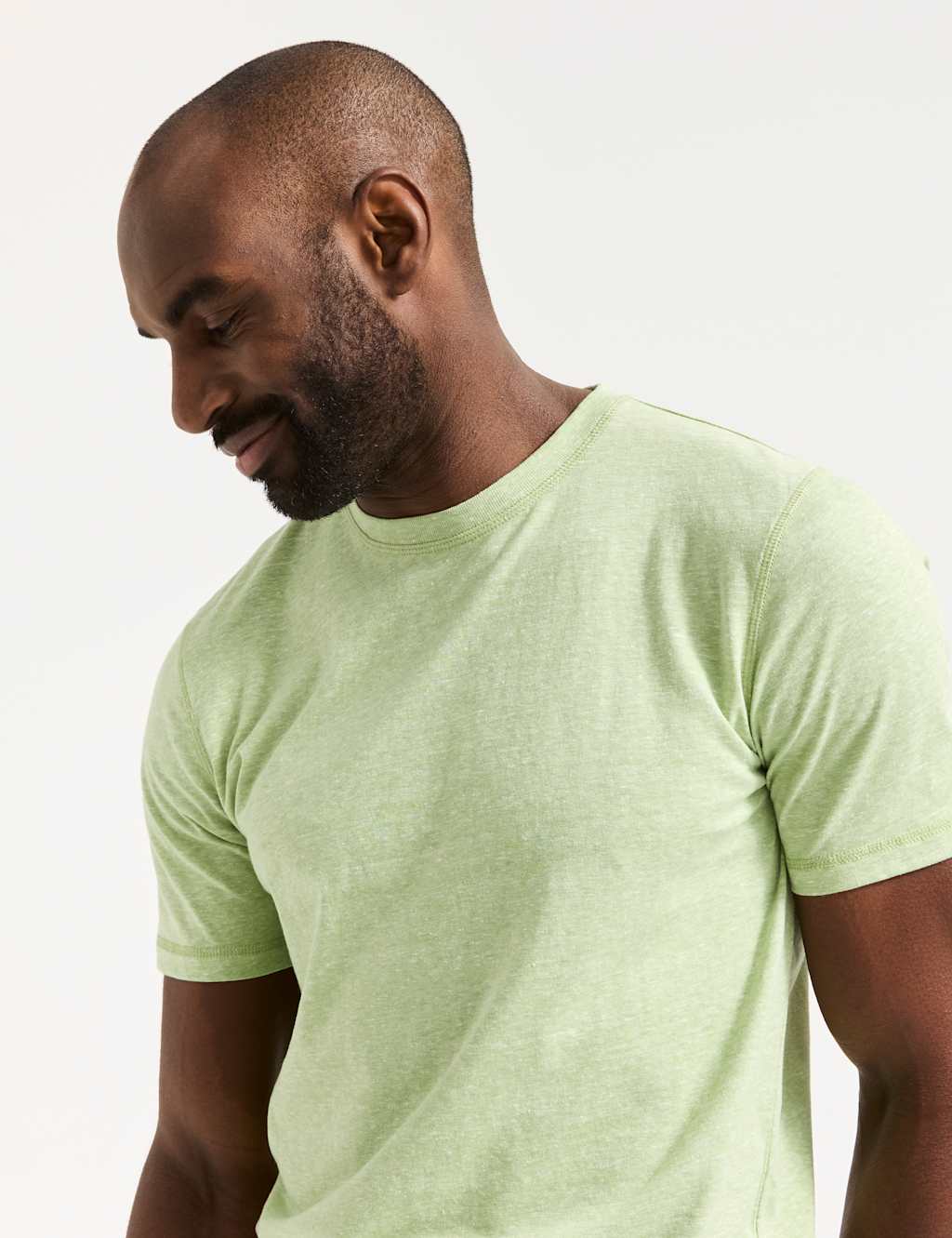 Pure Cotton Melange T-Shirt 4 of 7