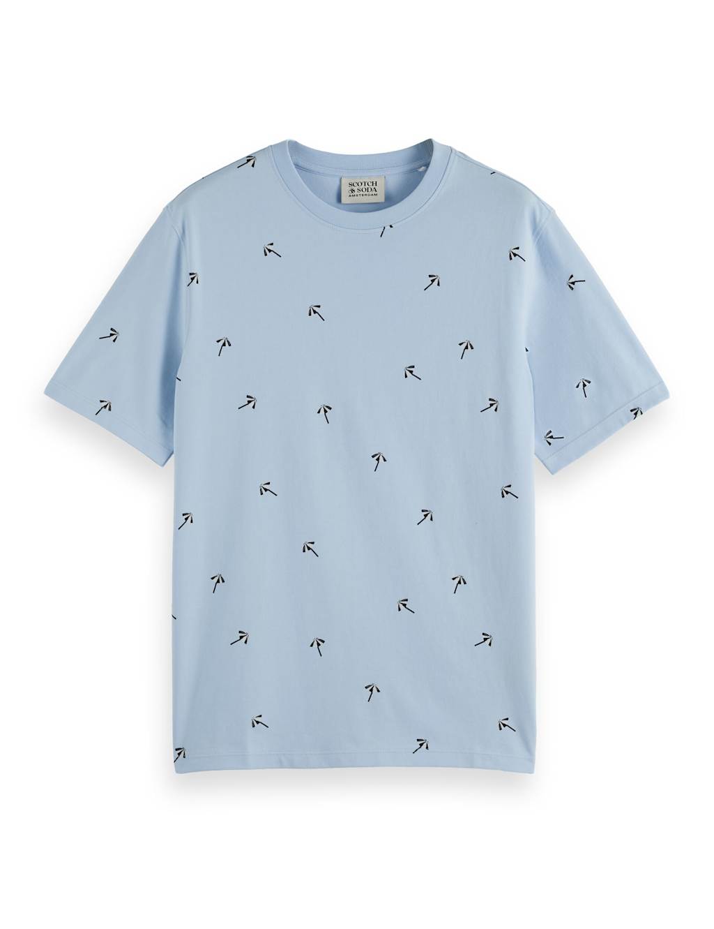 Pure Cotton Parasol Print Crew Neck T-Shirt 2 of 6