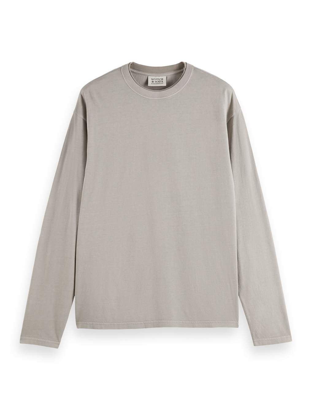 Pure Cotton Crew Neck Long Sleeve T-Shirt 2 of 6