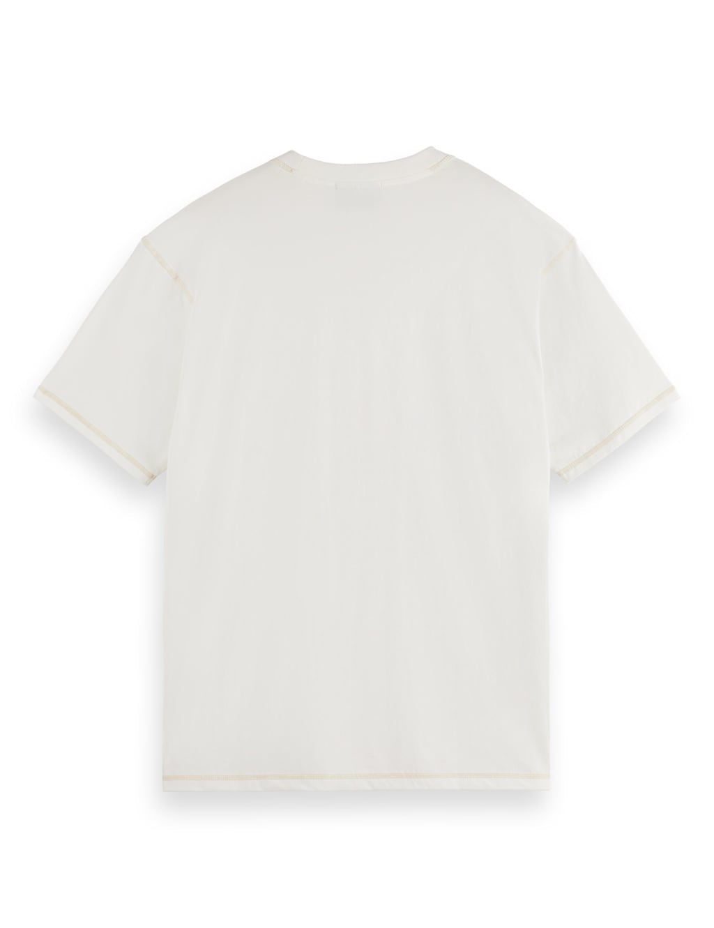 Pure Cotton Crew Neck Chest Logo T-Shirt 6 of 6