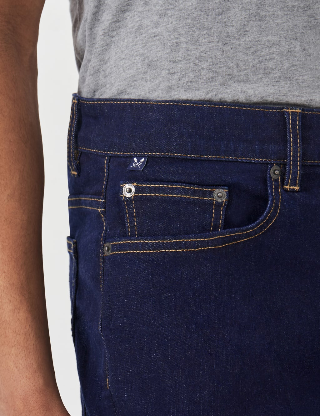 Straight Fit Denim 5 Pocket Jeans 5 of 6