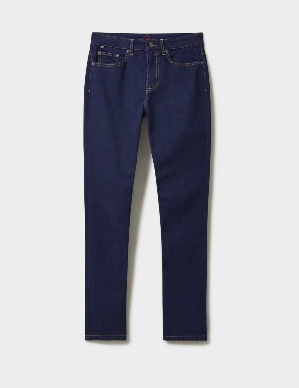 Straight Fit Denim 5 Pocket Jeans 2 of 6