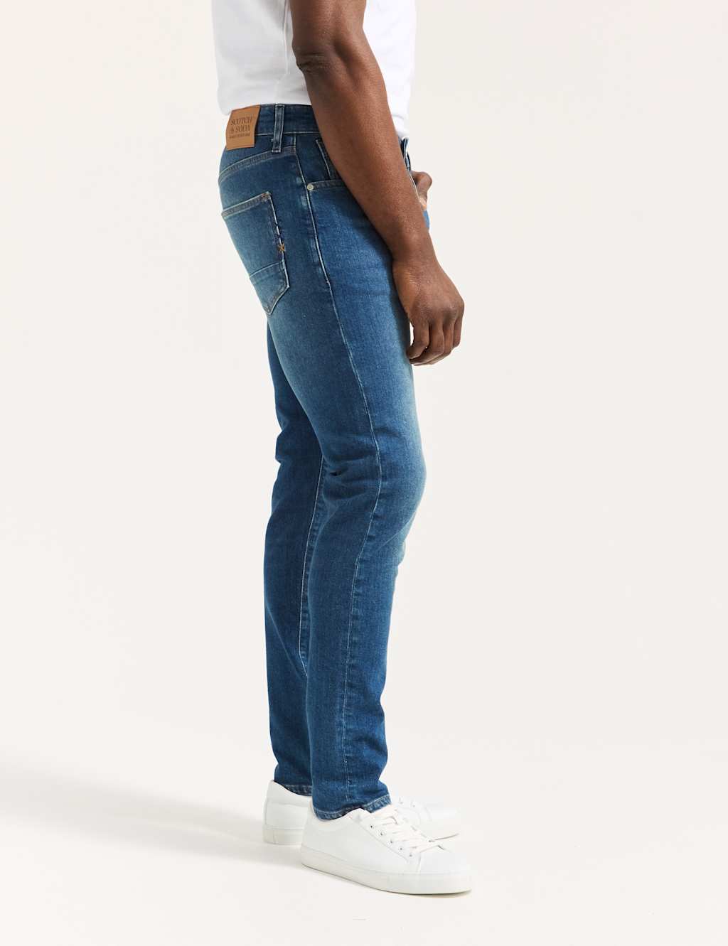 Slim Fit Button Front Jeans 4 of 5