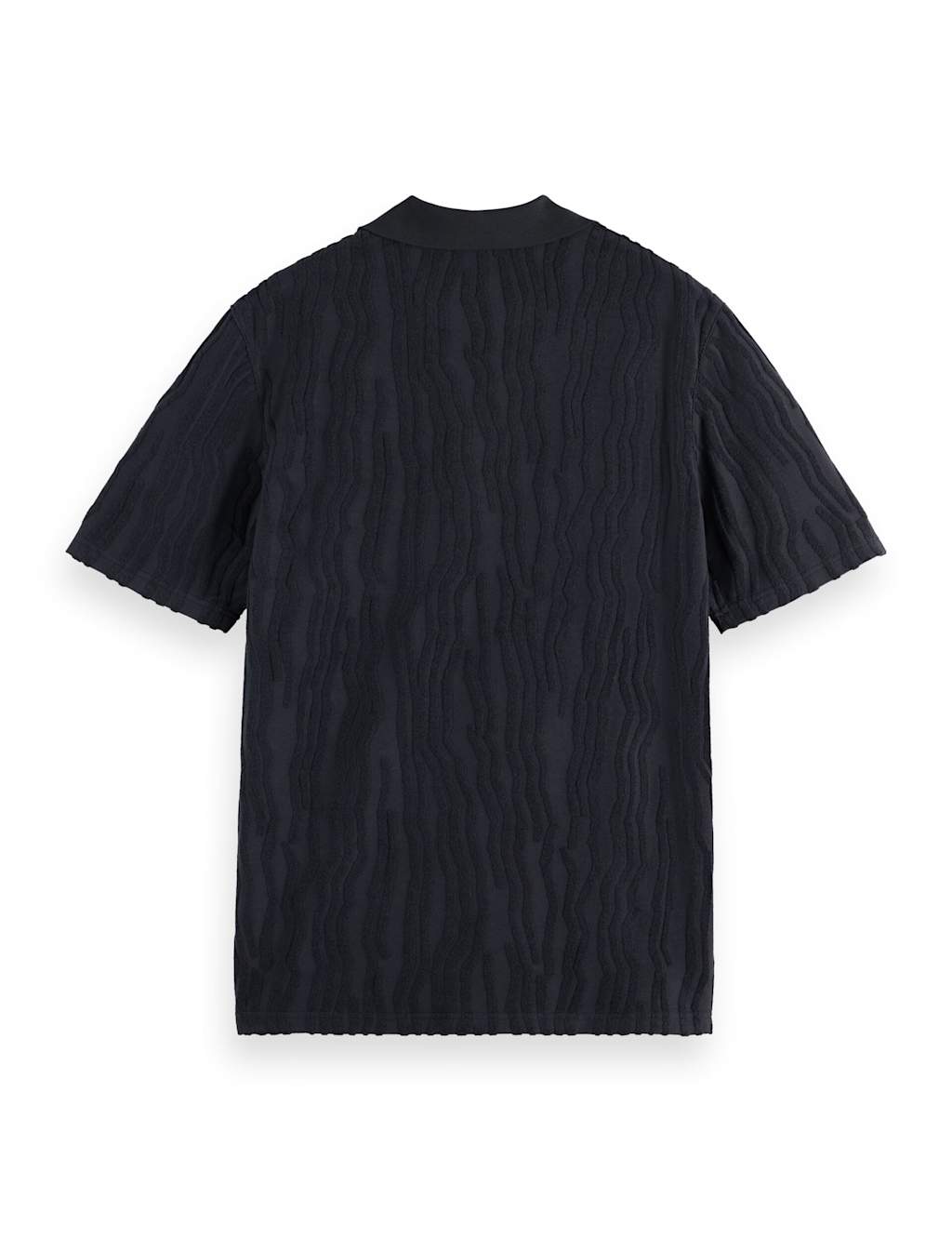 Cotton Rich Textured Jacquard Polo Shirt 7 of 7