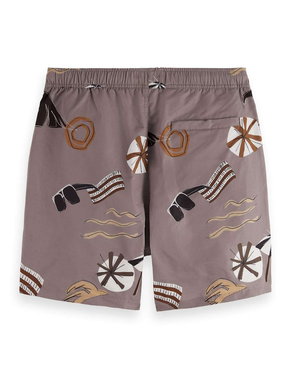 Printed Mid-Length Swim Shorts 8 of 8
