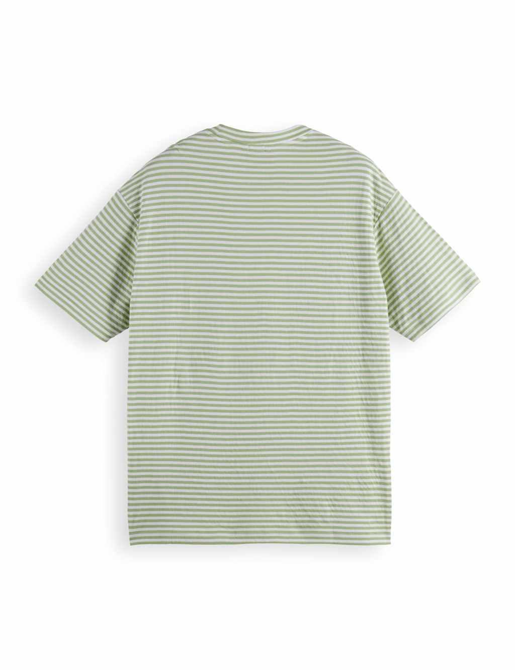 Pure Cotton Striped Pocket Logo T-Shirt 6 of 6