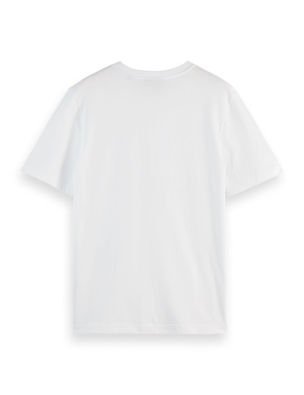 Pure Cotton Crew Neck Chest Logo T-Shirt 5 of 5