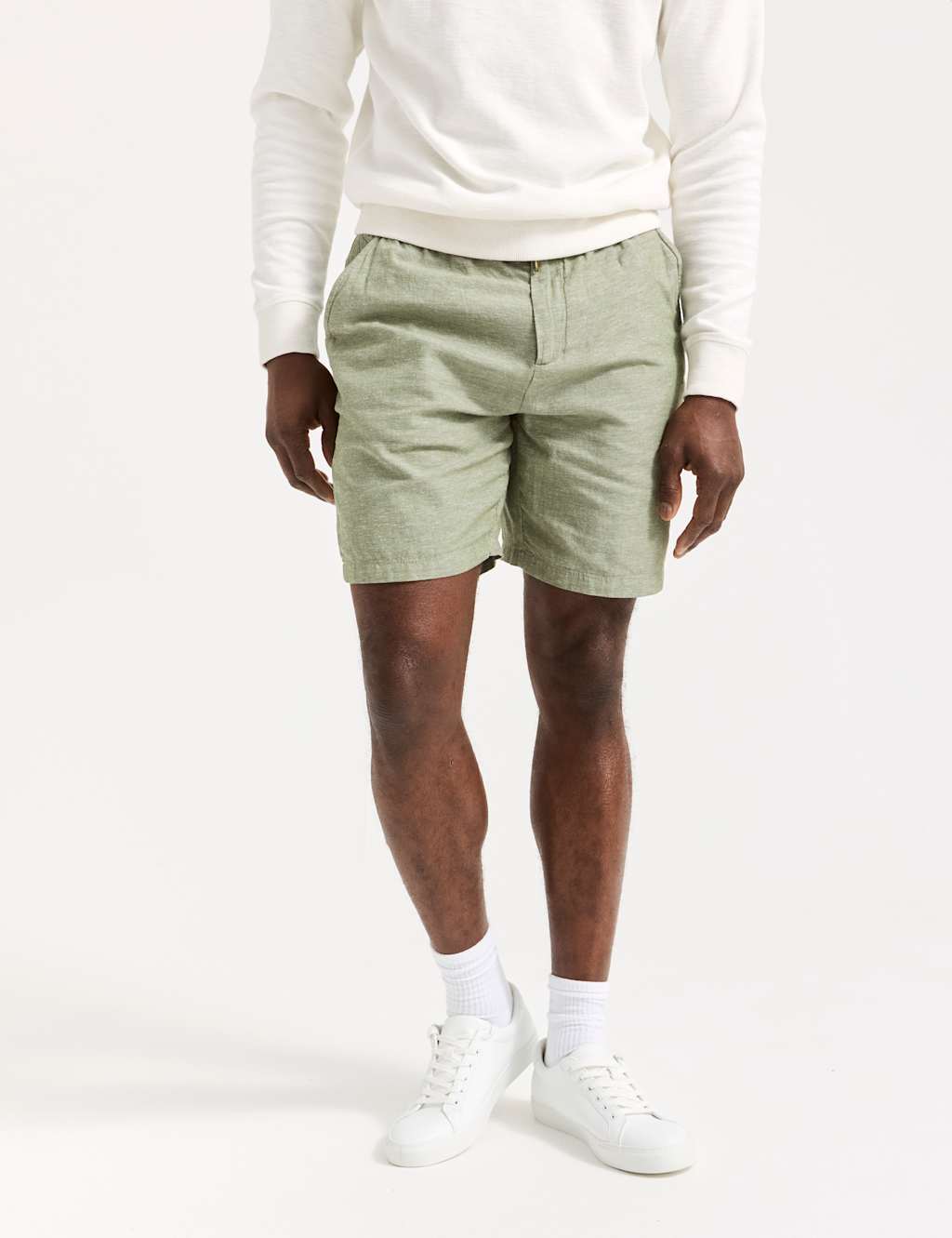 Tapered Fit Textured Shorts 3 of 6