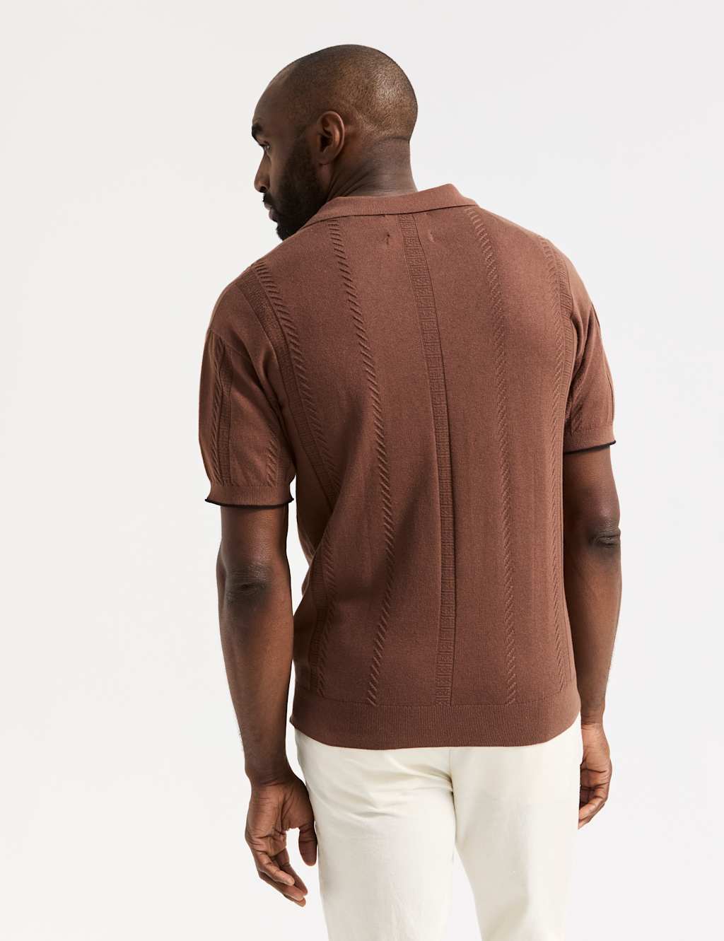 Pure Cotton Knitted Polo Shirt 4 of 7