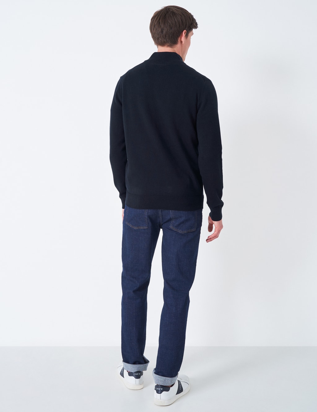 Pure Cotton Half Zip Jumper 4 of 4