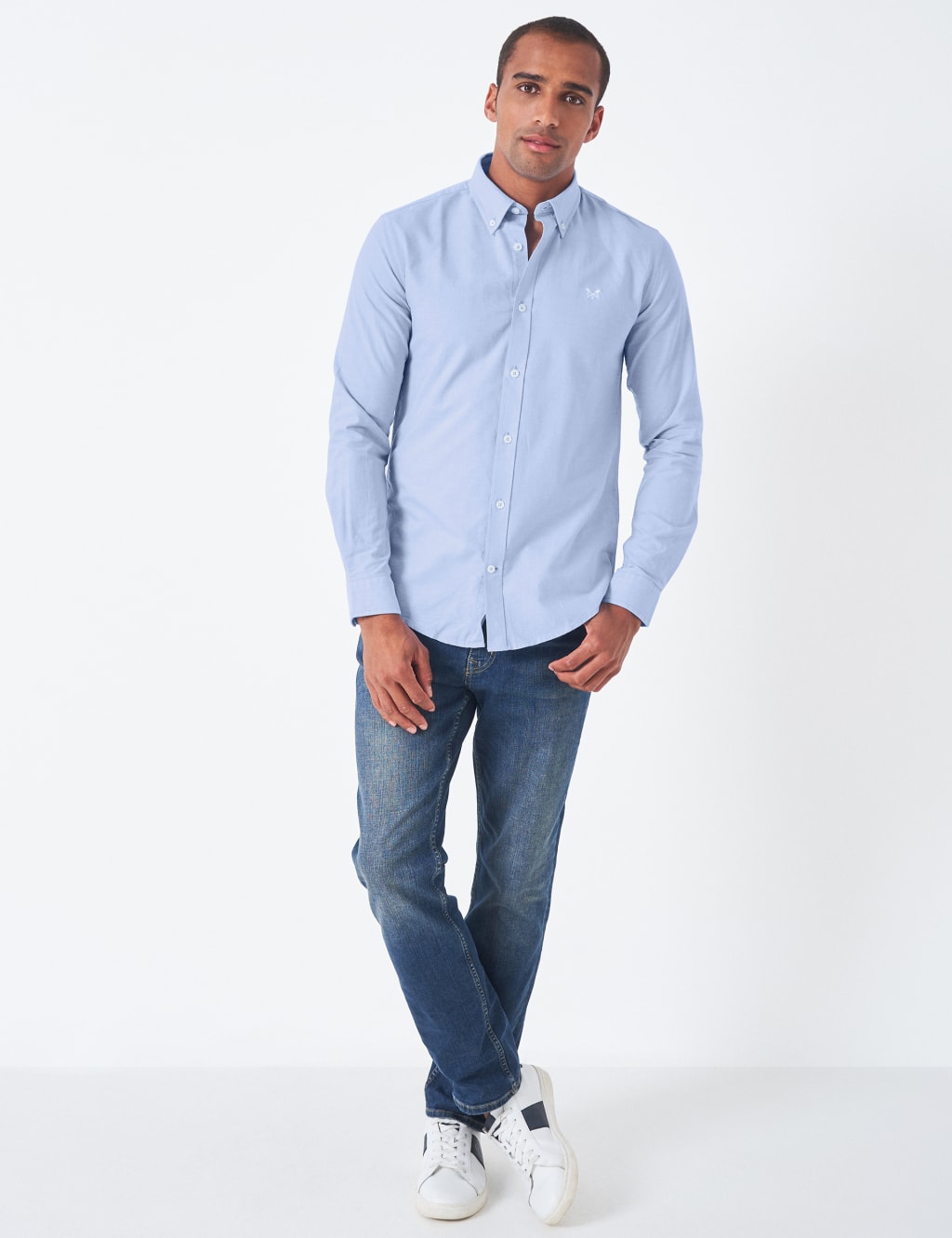 Slim Fit Pure Cotton Oxford Shirt 3 of 4