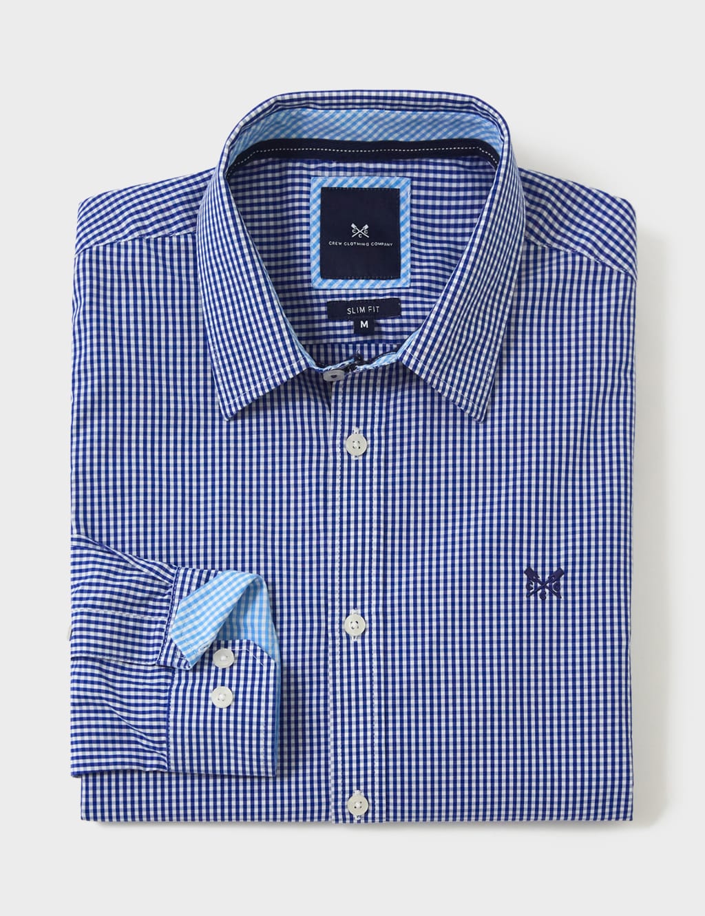 Slim Fit Pure Cotton Check Poplin Shirt 2 of 4