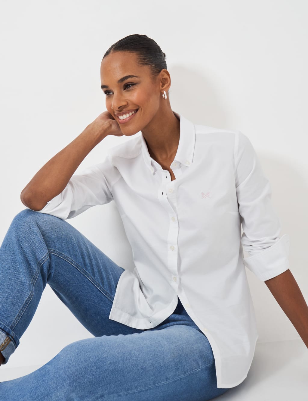 Pure Cotton Collared Shirt 1 of 6