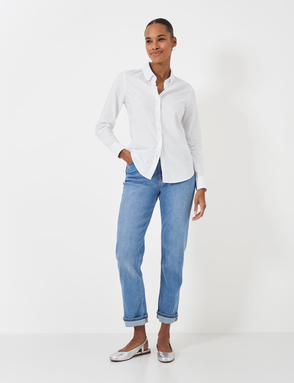 Pure Cotton Collared Shirt 3 of 6