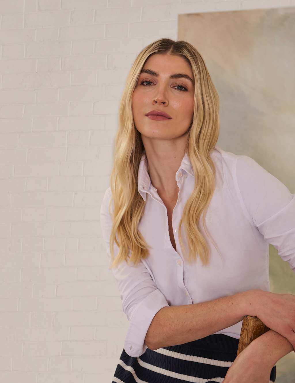 Pure Cotton Collared Shirt 6 of 6