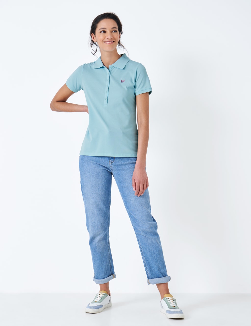 Cotton Textured Polo Top 3 of 5