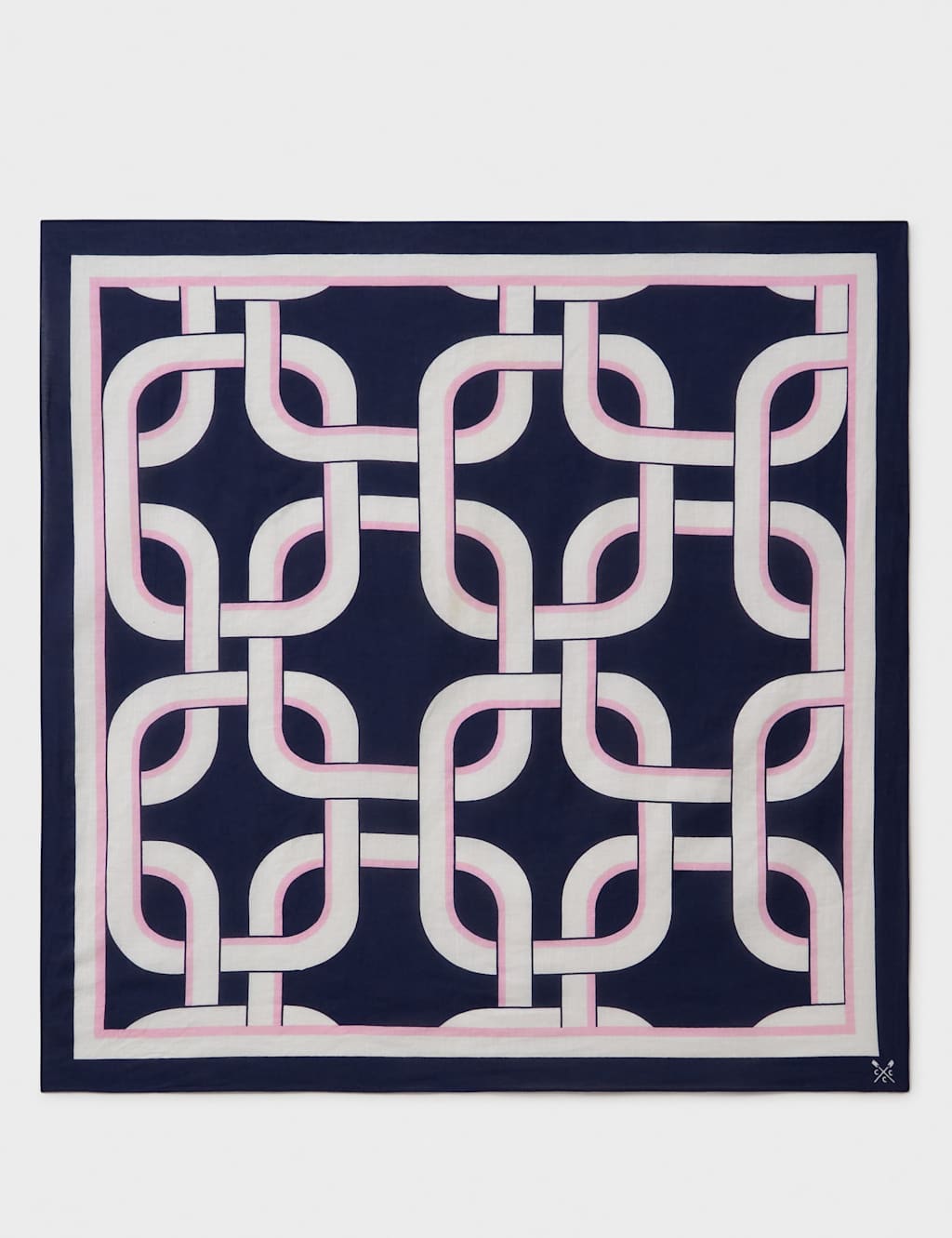 Pure Cotton Printed Square Scarf 2 of 2