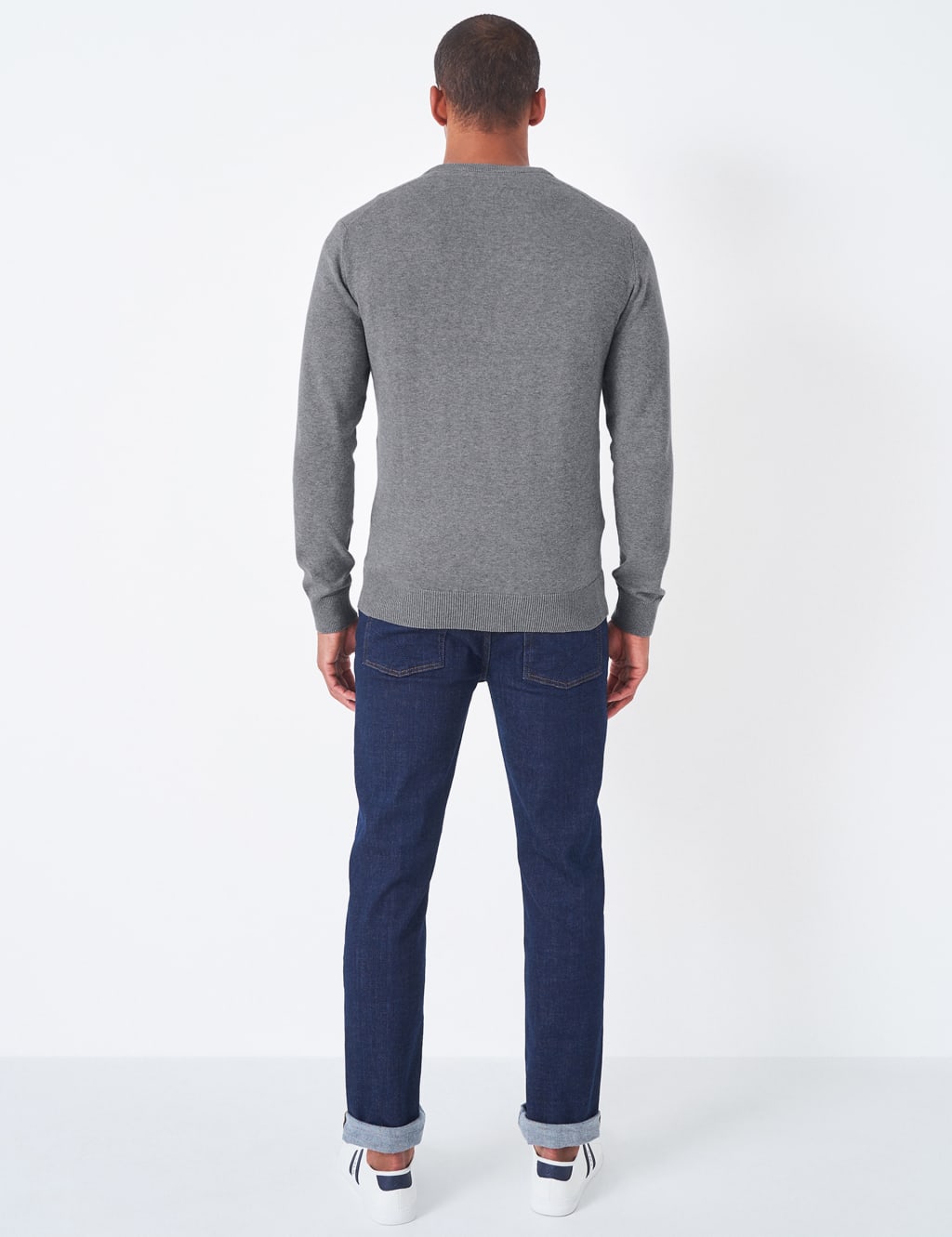 Cotton V-Neck Jumper 4 of 5